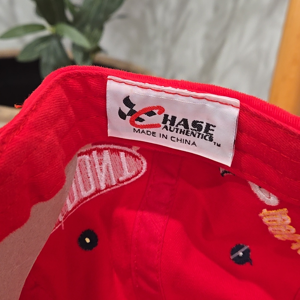 Retro Y2K  Jeff Gordon Winston Cup Series EmbroideredRacing Cap with Flame Visor - Picture 8 of 9